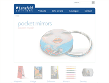 Tablet Screenshot of lanzfeldeditions.com